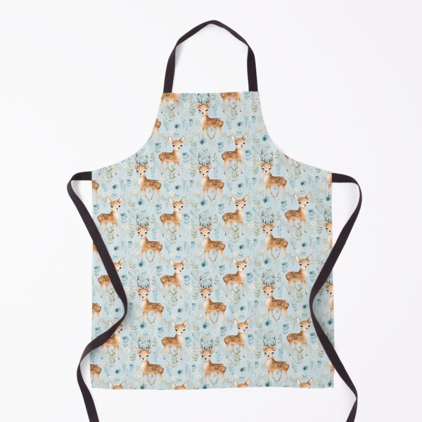 Item preview, Whimsical Forest Friends: A Playful Deer in Delicate Patterns designed and sold by qoodesignstudio.