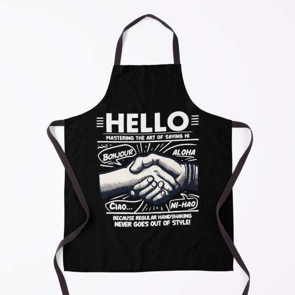 Item preview, Mastering the Art of Saying Hi Handshake Edition Graphic Novelty Sarcastic Funny designed and sold by shaderepublic.