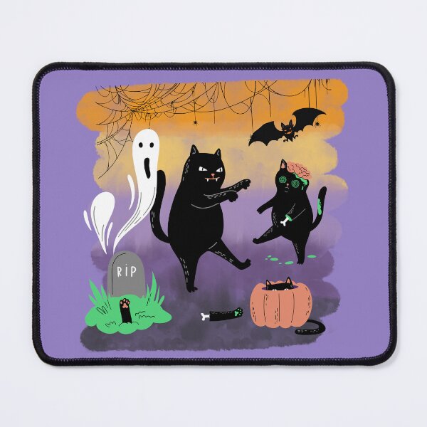 Item preview, Happy Halloween cat ghost designed and sold by Kissudesign.