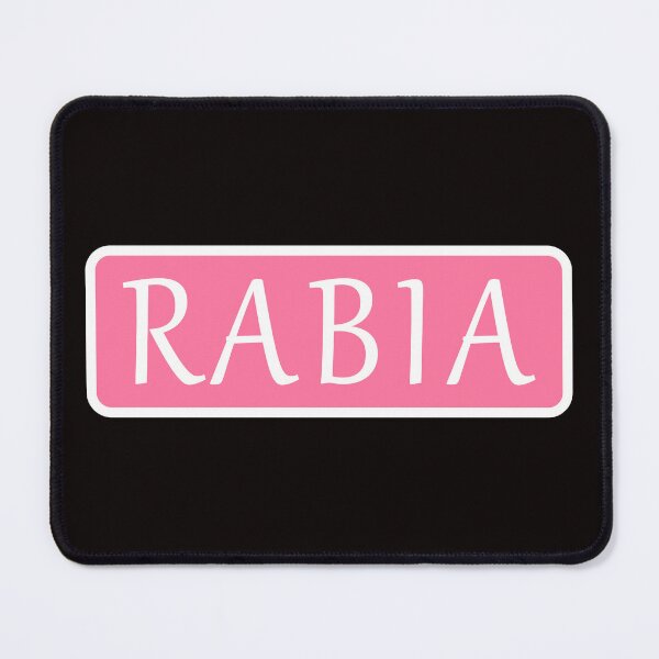 Item preview, Rabia Name designed and sold by Jeallan Designs.