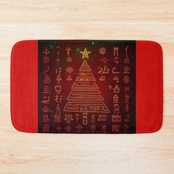 Artikelvorschau, Weihnachtsägyptische Hieroglyphen 1 entworfen und verkauft von CrankyOldDude.