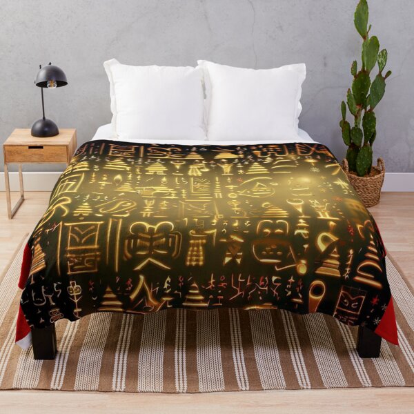 Item preview, Christmas Egyptian Hieroglyphs 2 designed and sold by CrankyOldDude.