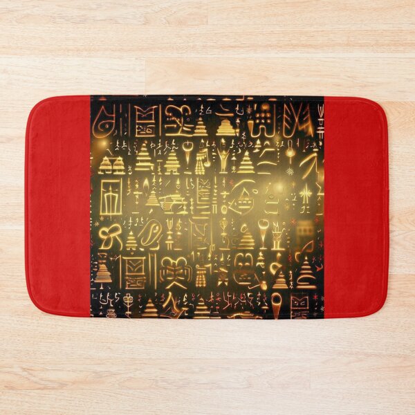 Item preview, Christmas Egyptian Hieroglyphs 2 designed and sold by CrankyOldDude.