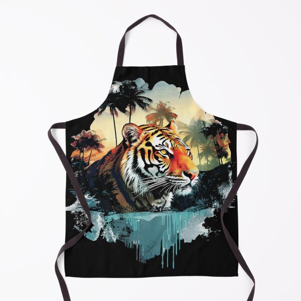 Item preview, Tiger Double Exposure Art designed and sold by Ninuninunu.
