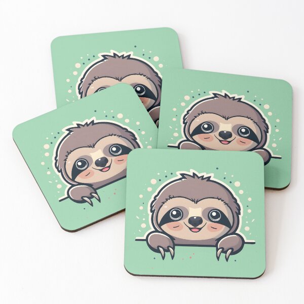 Item preview, cute sloth cute animal designed and sold by ratchawoot.