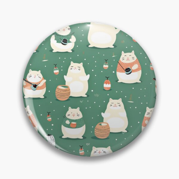 Item preview, Chubby Cute Cats #5 designed and sold by D-CuteArt.