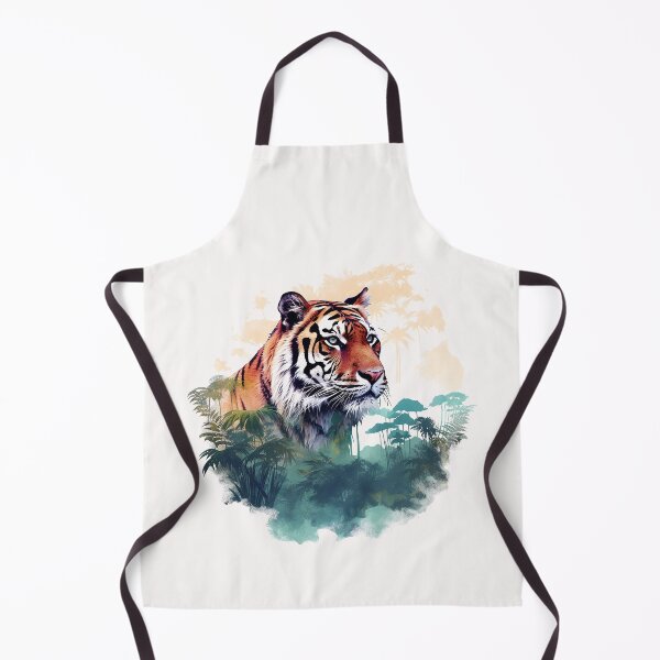 Item preview, Tiger Double Exposure Art designed and sold by Ninuninunu.