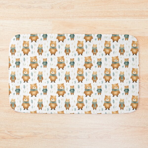 Item preview, Majestic Wilderness: A Regal Bear in Nature's Tapestry designed and sold by qoodesignstudio.