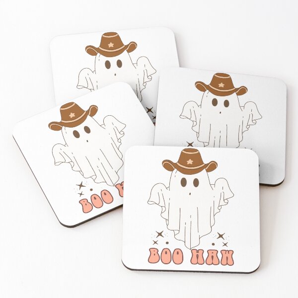 Item preview, Boo haw cute cowboy ghost Halloween  designed and sold by Loveartse.