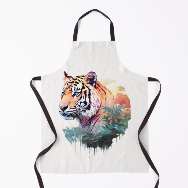 Item preview, Tiger Double Exposure Art designed and sold by Ninuninunu.