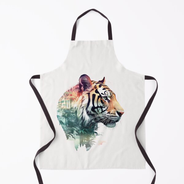 Item preview, Tiger Double Exposure Art designed and sold by Ninuninunu.