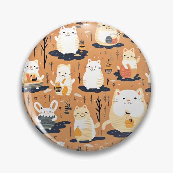 Item preview, Chubby Cute Cats #8 designed and sold by D-CuteArt.