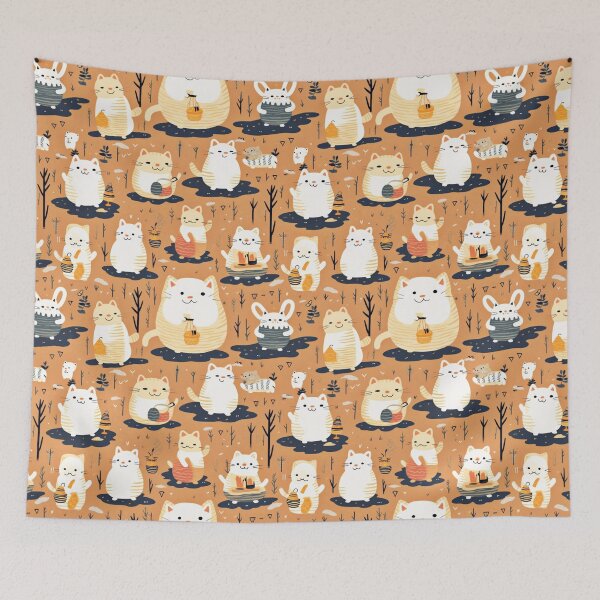 Item preview, Chubby Cute Cats #8 designed and sold by D-CuteArt.