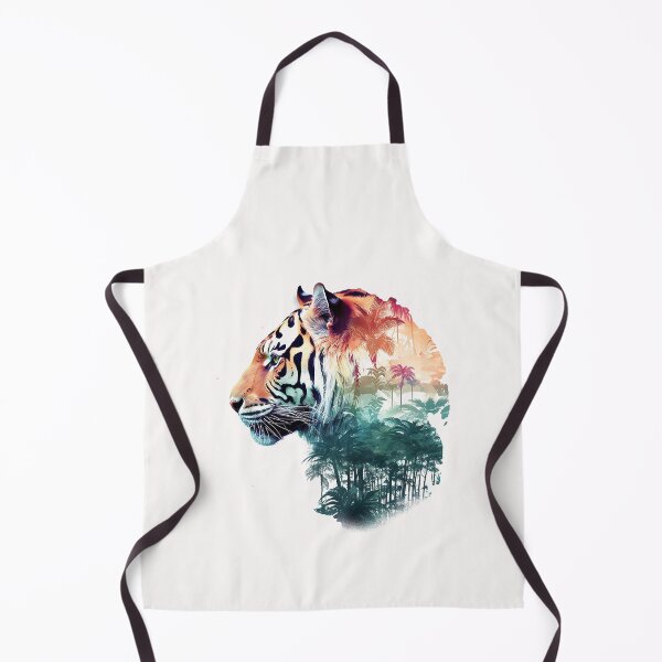 Item preview, Tiger Double Exposure Art designed and sold by Ninuninunu.