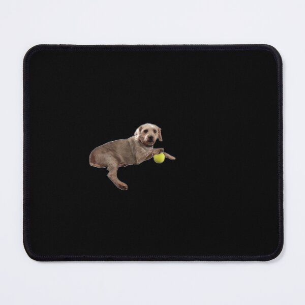 Item preview, Dog with a ball designed and sold by funkyartsstuff.