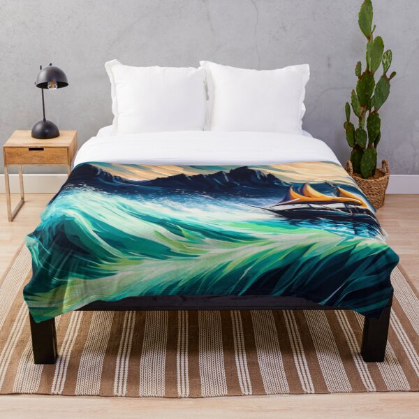 Artikelvorschau, Boat on ocean entworfen und verkauft von GGardenStudio.