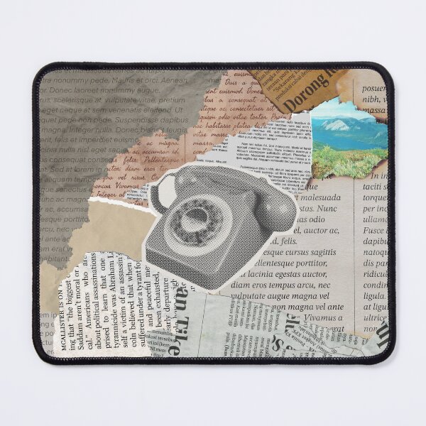 Item preview, Telephone and newspaper designed and sold by Mohammedalturki.
