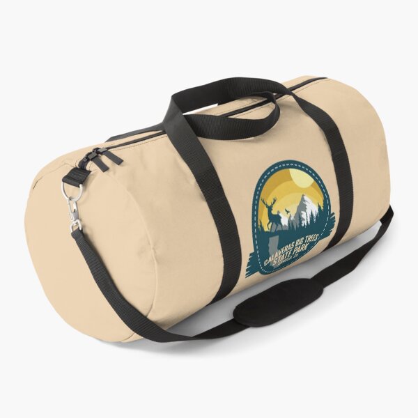 Item preview, Calaveras Big Trees State Park California - CA Retro Souvenir Badge designed and sold by mountainfad.