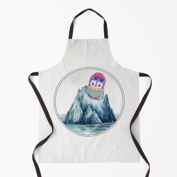 Item preview, Cute Penguin in Ski Goggles in Bisexual Flag Colors designed and sold by Savchuk-Vova.