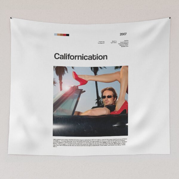 Item preview, californication series poster designed and sold by paulrommer.