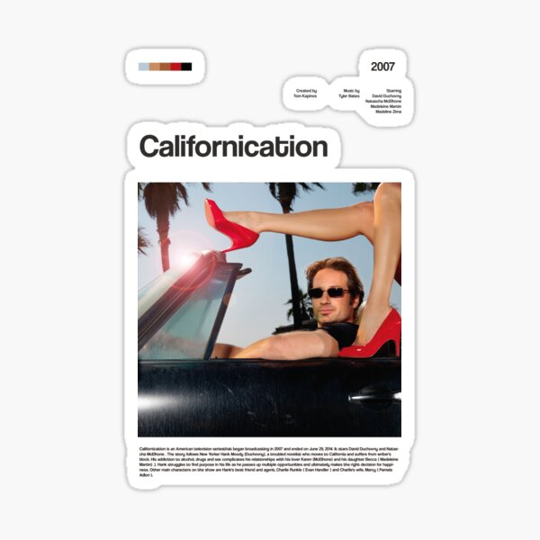 Item preview, californication series poster designed and sold by paulrommer.