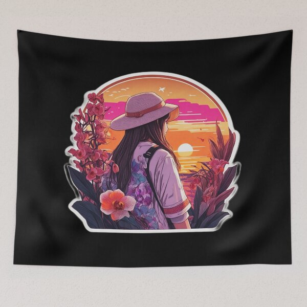 Item preview, Flowers in my Hair - Nature Lovers designed and sold by Ridiculam Toga.
