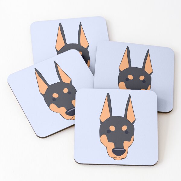 Item preview, Cute doberman dog face  designed and sold by Yaragold.