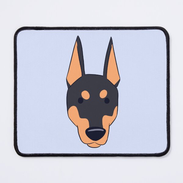 Item preview, Cute doberman dog face designed and sold by Yaragold.