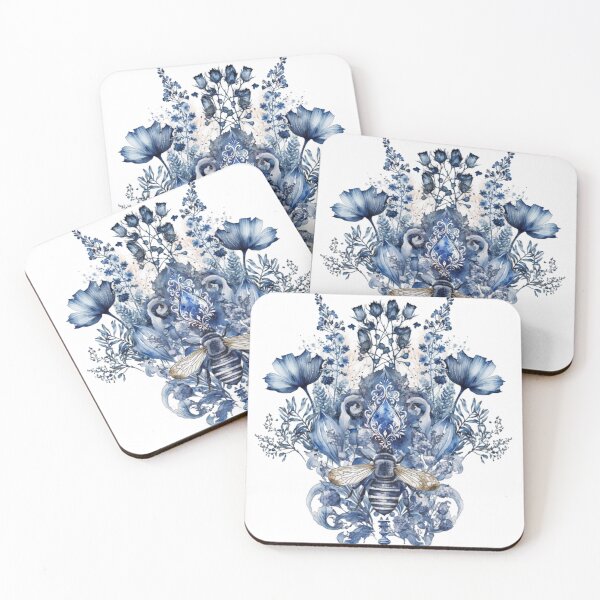 Item preview, Blue Bee designed and sold by Velvet Rebel Studios .