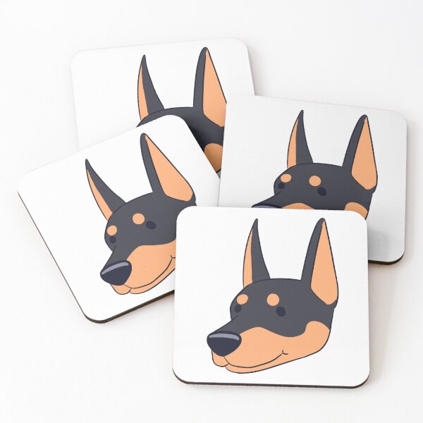 Item preview, Cute doberman dog face  designed and sold by Yaragold.