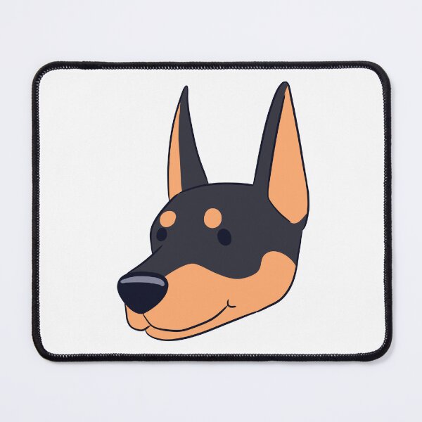 Item preview, Cute doberman dog face  designed and sold by Yaragold.