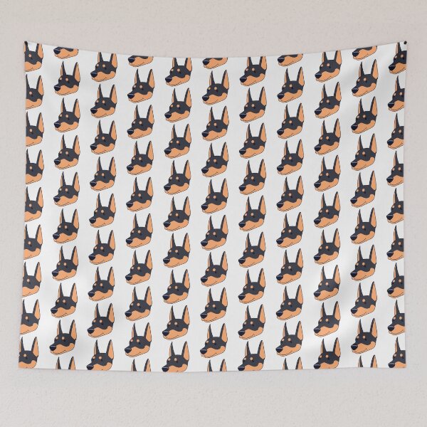 Item preview, Cute doberman dog face  designed and sold by Yaragold.