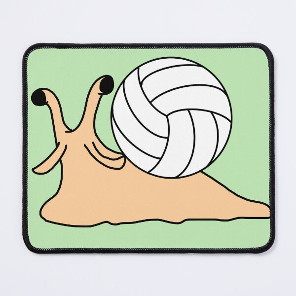 Item preview, Volleyball snail designed and sold by TagArtCreative.