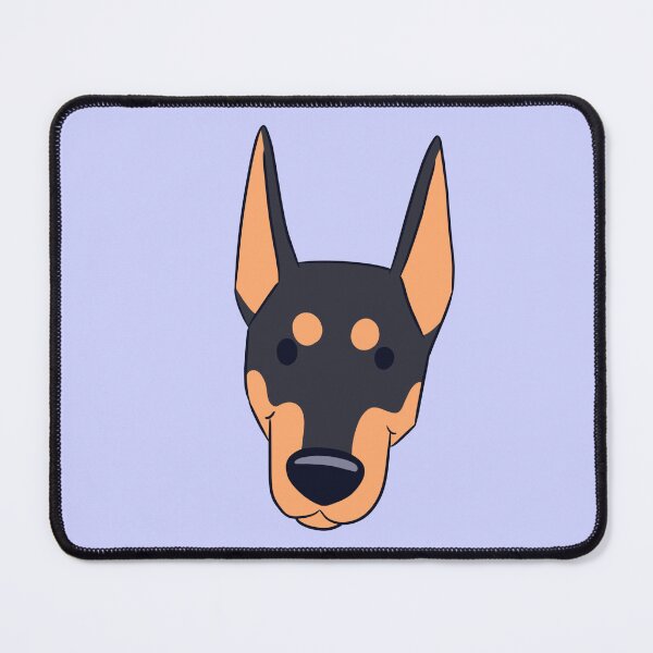 Item preview, Cute doberman dog face designed and sold by Yaragold.