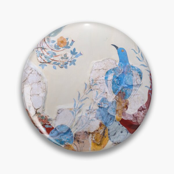 Item preview, Minoan Blue Bird Fresco Knossos designed and sold by Weston  Westmoreland.