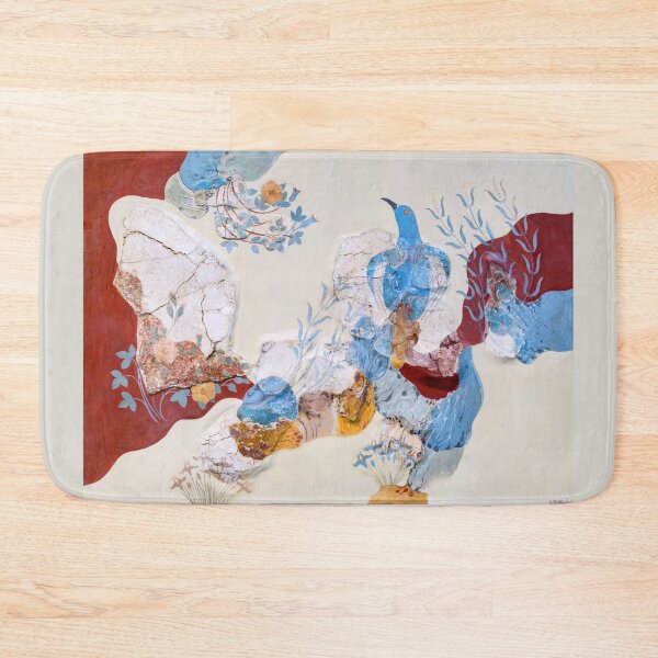 Item preview, Minoan Blue Bird Fresco Knossos designed and sold by Weston  Westmoreland.