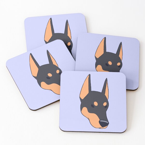 Item preview, Cute doberman dog face  designed and sold by Yaragold.