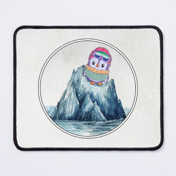 Item preview, Cute Penguin in Ski Goggles in Gay Flag Colors designed and sold by Savchuk-Vova.