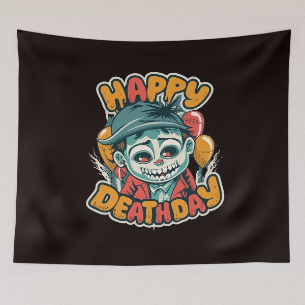 Item preview, Happy deathday designed and sold by Feverfewstore24.
