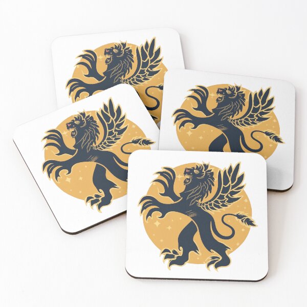 Item preview, Mythical creature manticore graphic designed and sold by Aktio  Design.