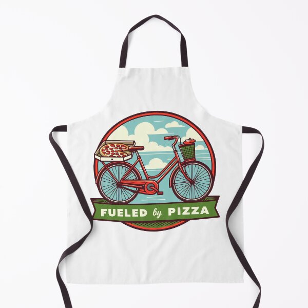 Item preview, Fueled By Pizza Bike designed and sold by Esskay Designs.
