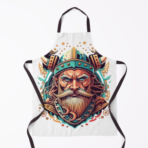 Item preview, Fierce blue-eyed viking warrior designed and sold by Aktio  Design.