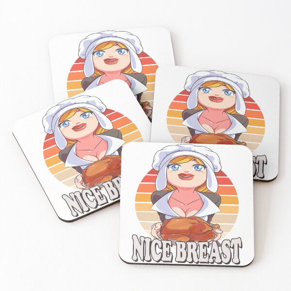 Item preview, Funny Happy Thanksgiving Pilgrim Nice Turkey Breast Pun designed and sold by Nosek1ng.