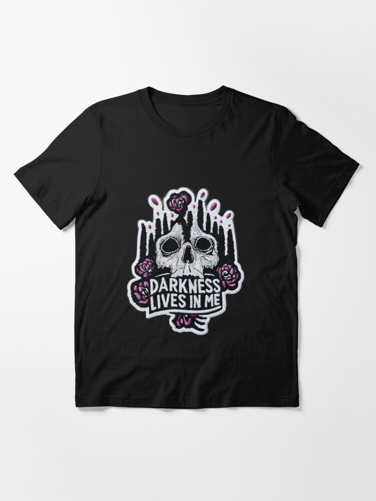 Darkness Lives In Me - Goth Patches - Iron On Patch Style Essential  T-Shirt for Sale by SorryFrog