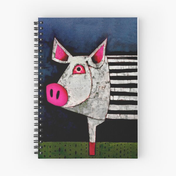 Item preview, "Whimsical Pig # 27" designed and sold by Glen Allison.