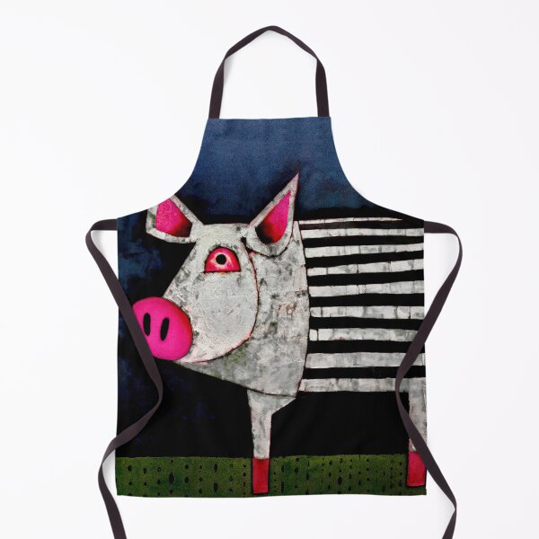 Item preview, "Whimsical Pig # 27" designed and sold by Glen Allison.