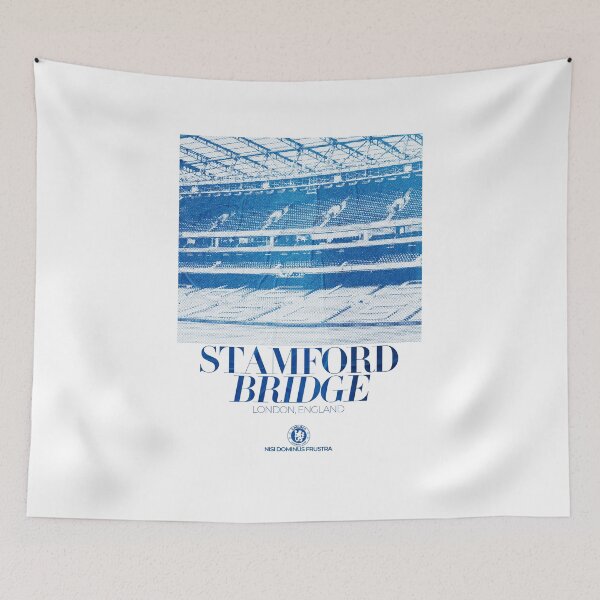 Item preview, Chelsea Stamford Bridge Stadium poster designed and sold by BonnieOswald.