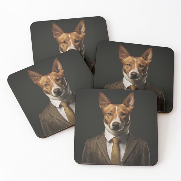 Item preview, Basenji Dog in Suit designed and sold by Merchgard.