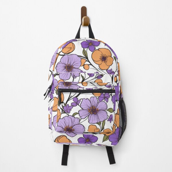 Item preview, Purple and Orange Apricot Blossom designed and sold by Bilisik.