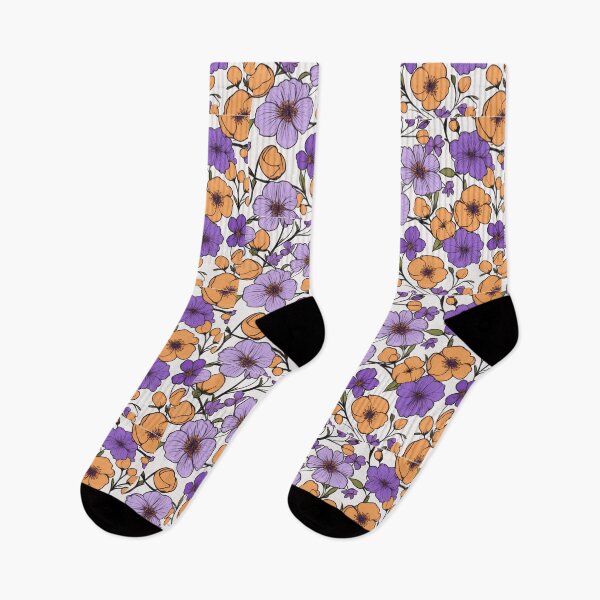 Item preview, Purple and Orange Apricot Blossom designed and sold by Bilisik.